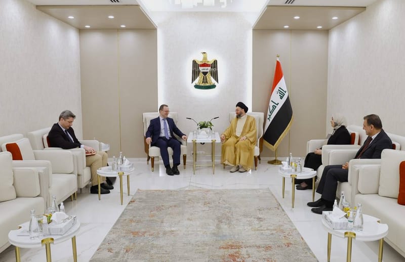 الحكيم يؤكد لسفير روسيا في بغداد أهمية استقرار العراق وأثره على أمن المنطقة