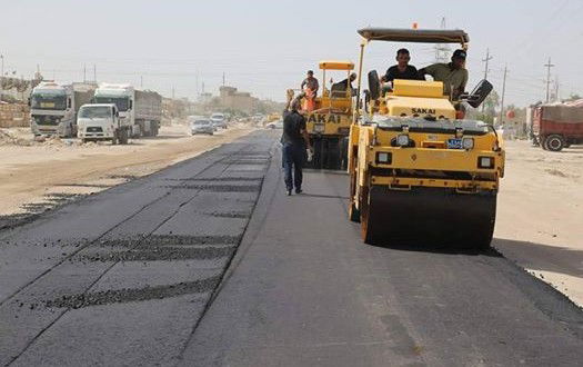 عشرة مليارات دينار لإكساء طريق يربط الموصل بسنجار