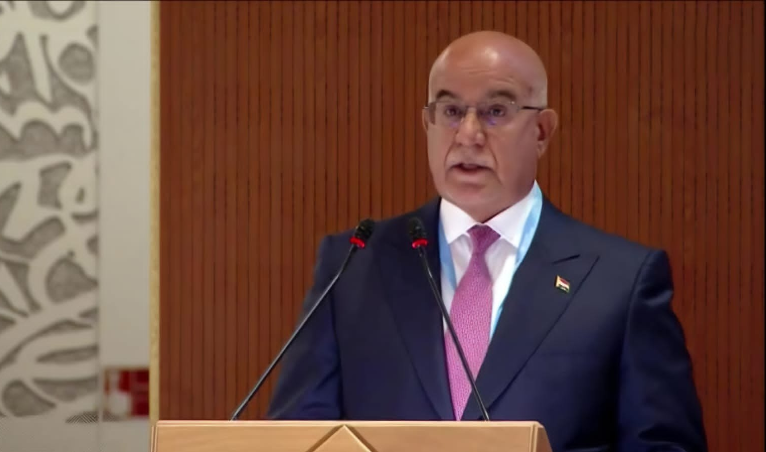 الحسناوي يؤكد في كلمة العراق بمؤتمر القمة العالمي للصحة على دعم القضية الفلسطينية