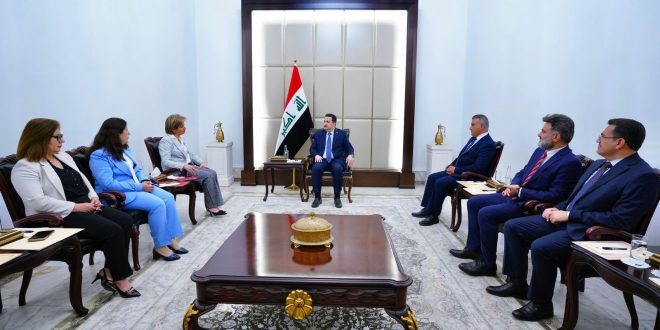 السوداني وكتلة الجيل الجديد النيابية يؤكدون أهمية التنسيق بين السلطتين التنفيذية والتشريعية