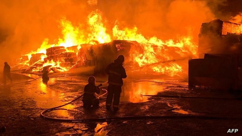 حريقان في النجف وميسان والدفاع المدني يستنفر