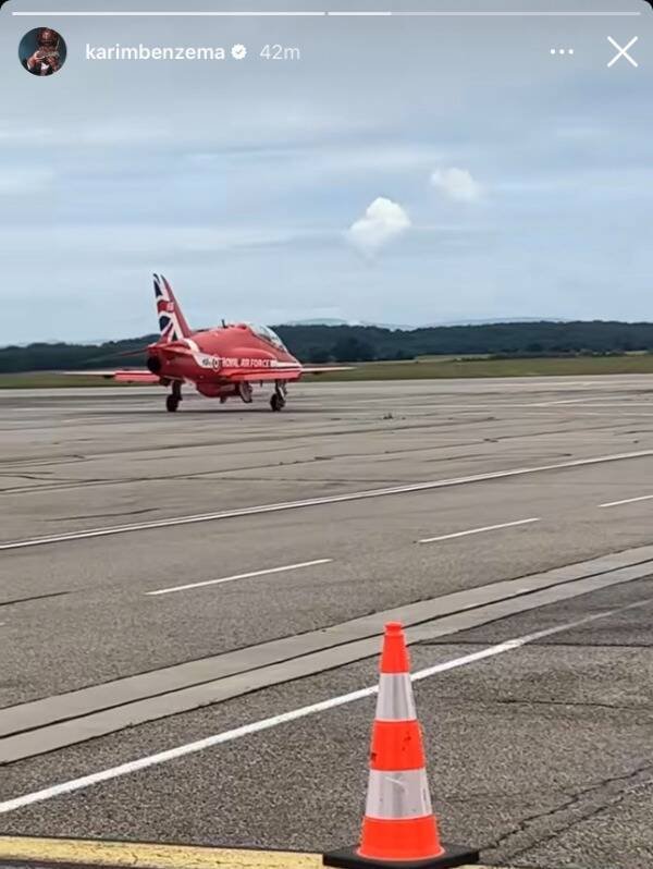 صورة: بنزيما يثير الجدل قبل موقعة الريال ودورتموند