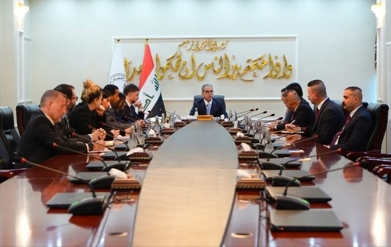 القاضي زيدان يبحث "قضايا الإرهاب" مع وفد فرنسي في بغداد