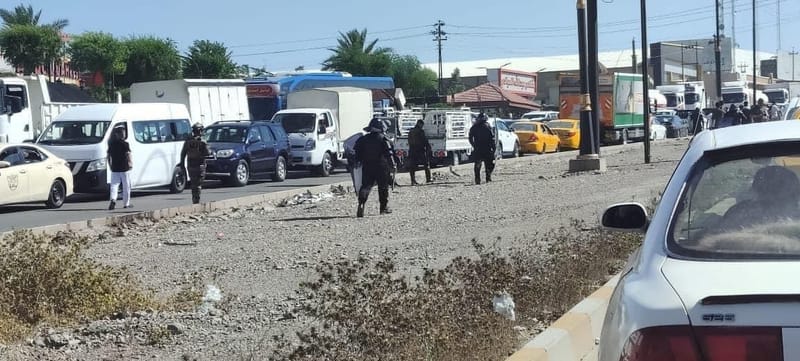 "الامتعاض من القبان" يقود لقطع طريق كركوك – أربيل ويتسبب بتأخير الامتحانات..