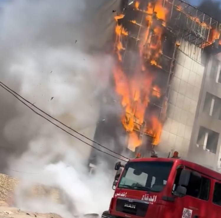 اندلاع حريق بمستشفى السلام الأهلي في بابل