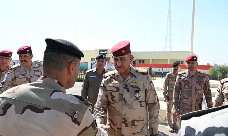 نائب قائد العمليات المشتركة يصل إلى محافظة ديالى