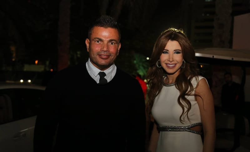 فيلم سينمائي يجمع بين عمرو دياب ونانسي عجرم