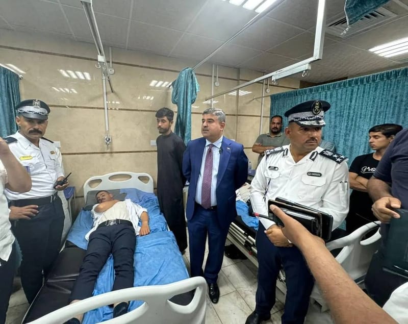 واقعة جديدة.. الاعتداء على ٤ منتسبين من مرور النجف