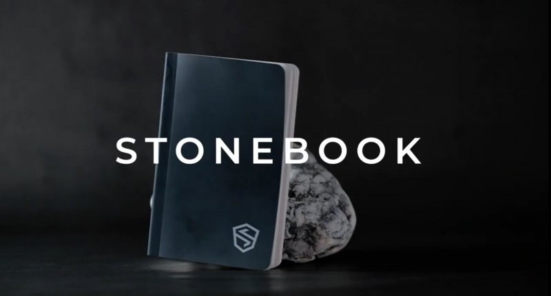 The ultimate password Notebook for crypto private keys, Stonebook by ShiftFolio