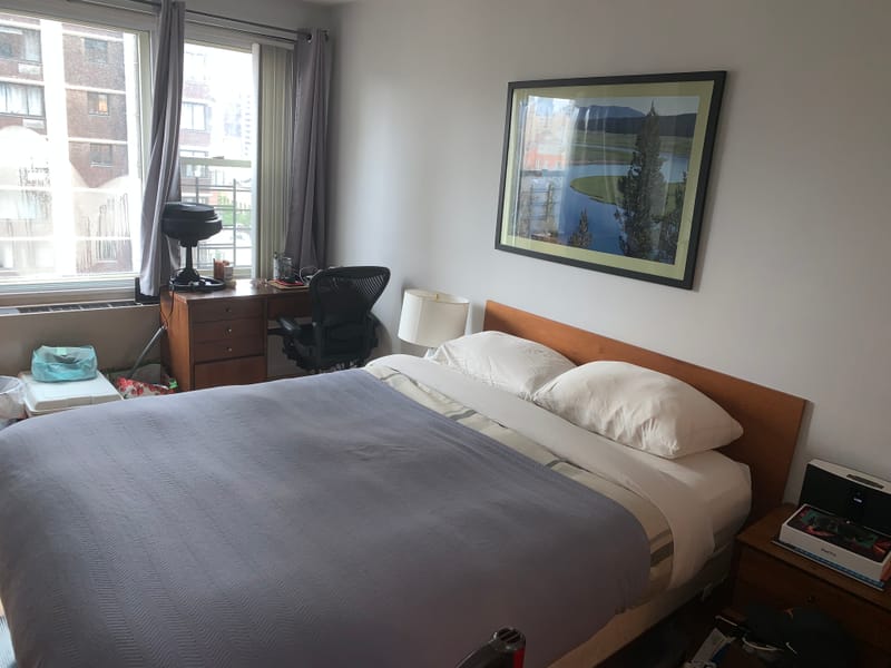 Bedroom cleaning/organizing