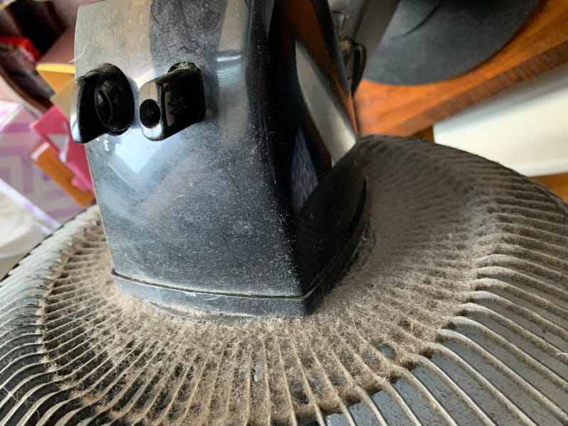 Table fan deep cleaning