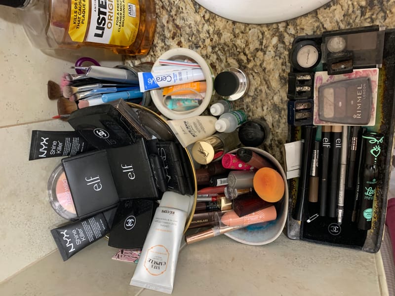 Makeup reorganization
