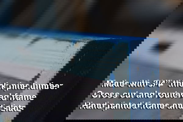 Handmade 16" x 22" Wooden Signs