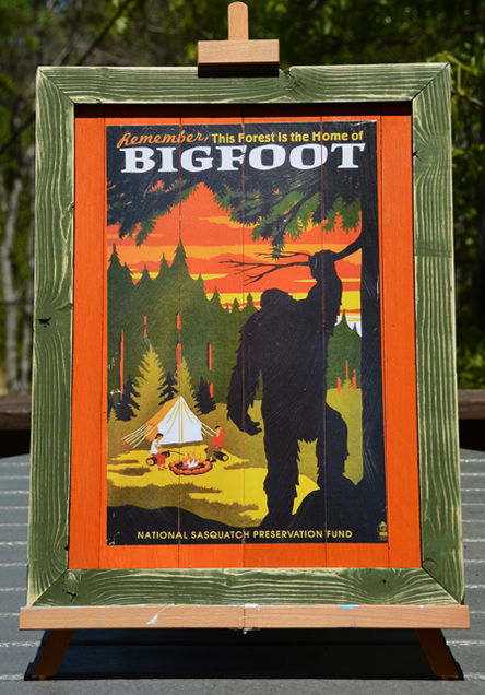 Antique rustic frame finish for 2021 shows!