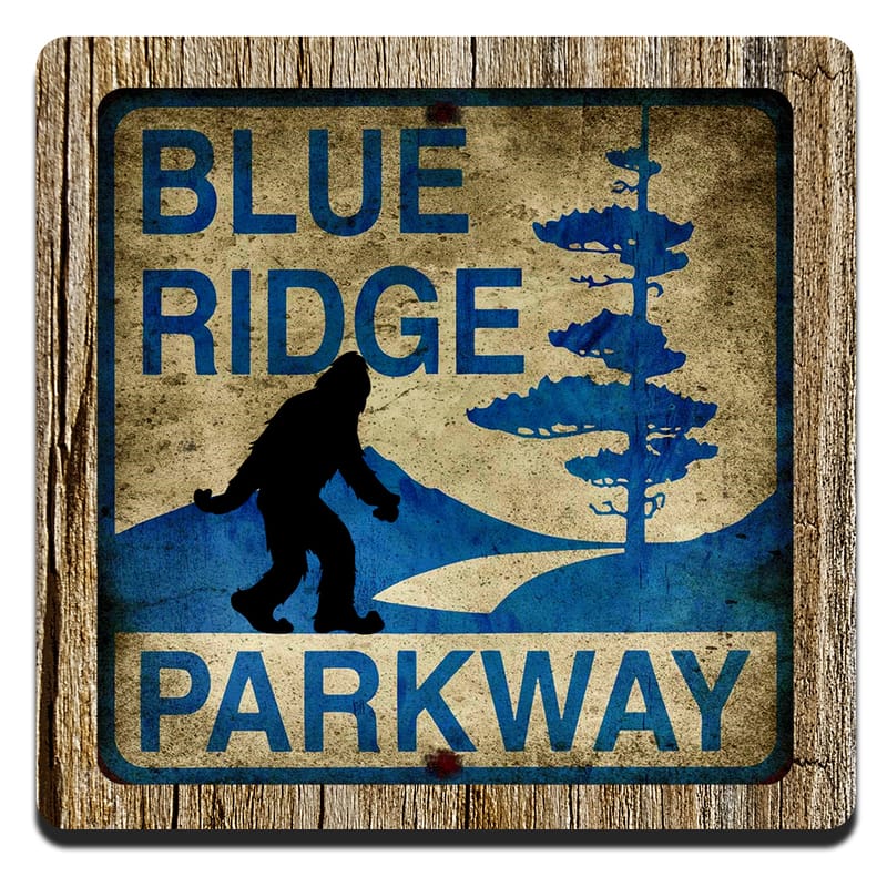 Heat Treated Metal, Live Edge Barnwood Cryptid Designs