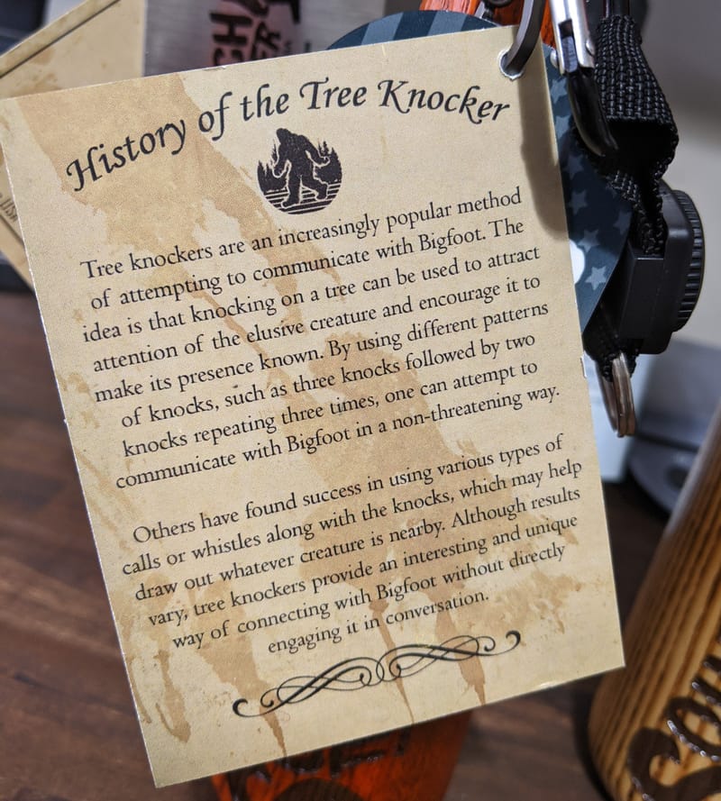 Communicate with Bigfoot!