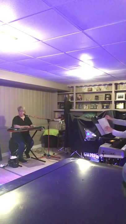 Rob's Dueling Dames Rehearsal