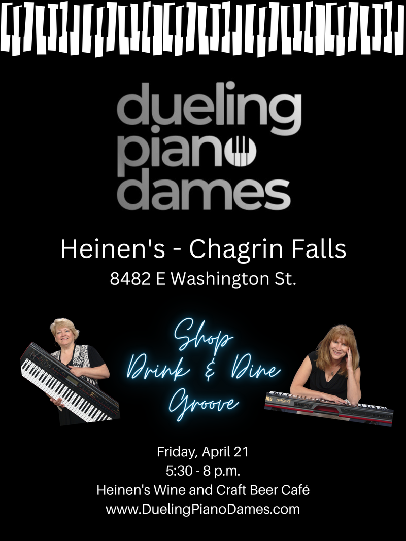 Dueling Piano Dames play Heinen's of Chagrin Falls