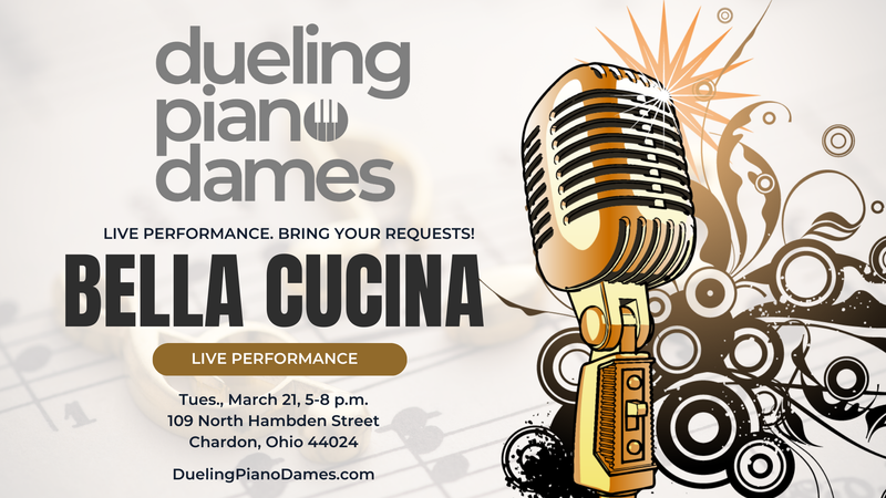 Dueling Piano Dames play Bella Cucina