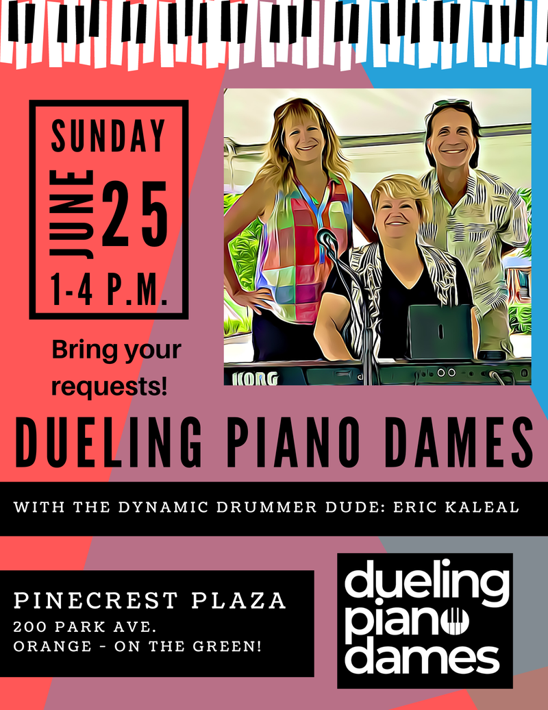Dueling Piano Dames Play Pinecrest Plaza