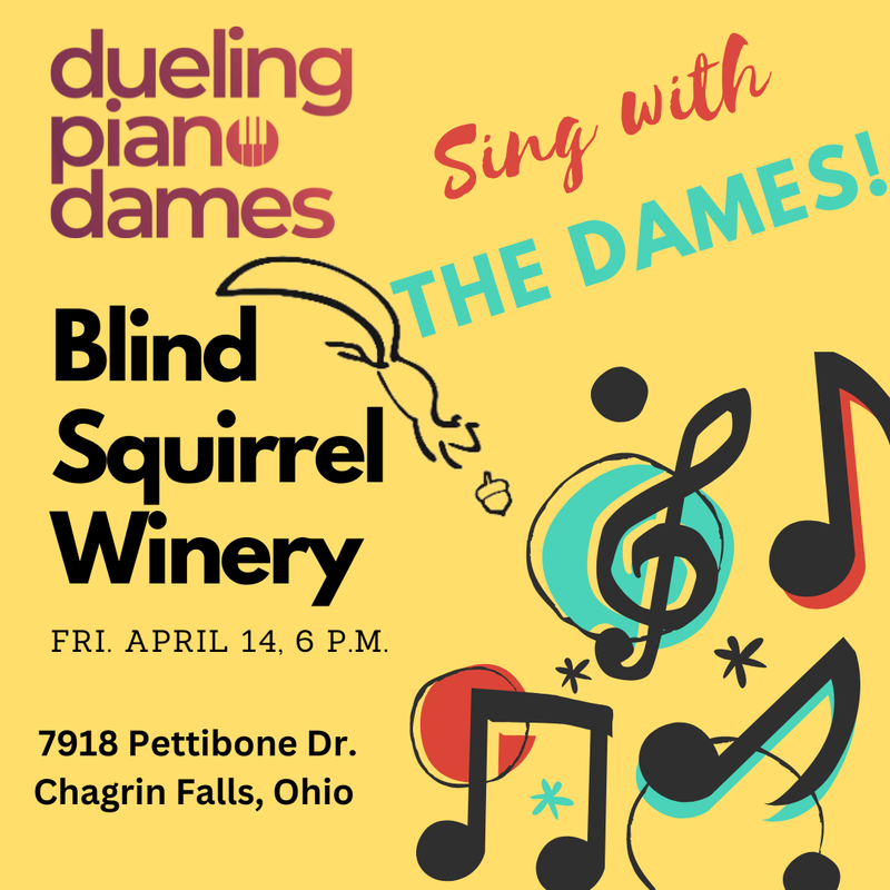 Dueling Piano Dames play Blind Squirrel Winery