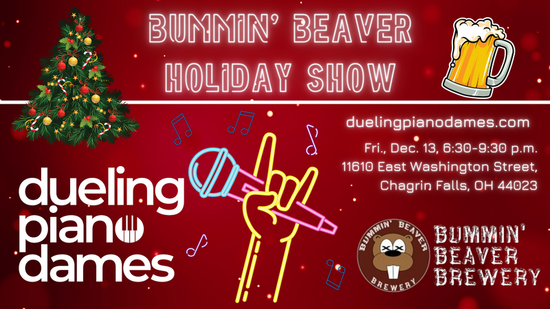 Dueling Piano Dames Duo plays Bummin' Beaver Holiday Show