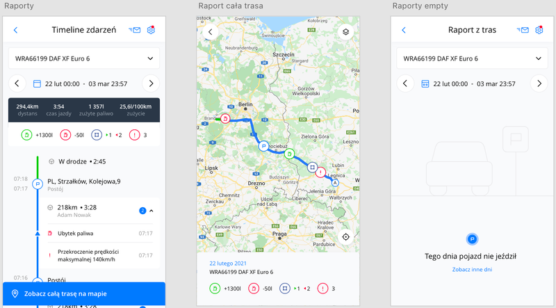 Aplikacja mobilna MyCar v2.0