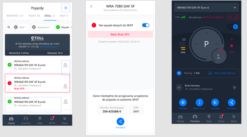 Aplikacja mobilna MyCar v2.0