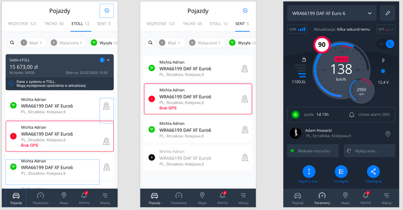 Aplikacja mobilna MyCar v2.0