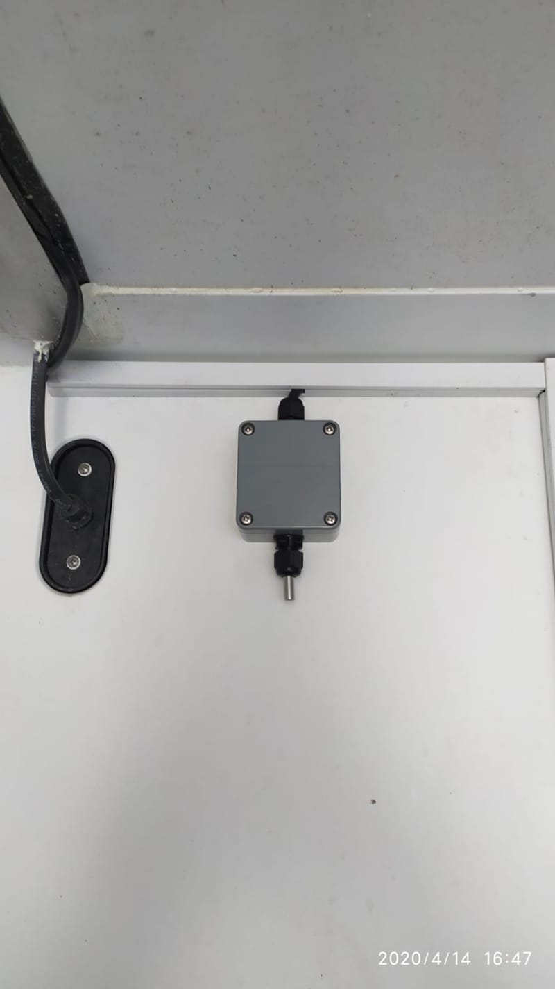 Kontrola temperatury i otwarcia naczep