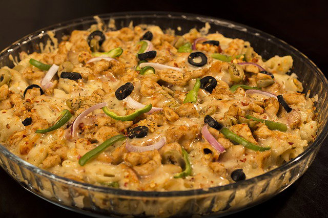 Pasta in the oven.N.400*{20€}