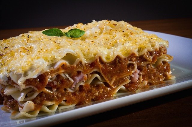 pasta.Lasagna with meat.N. 409*{20€}