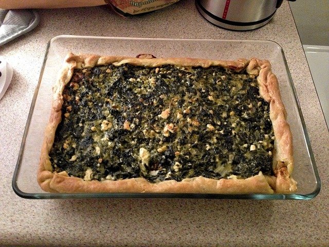 spinach pie-N . 400 {30€}