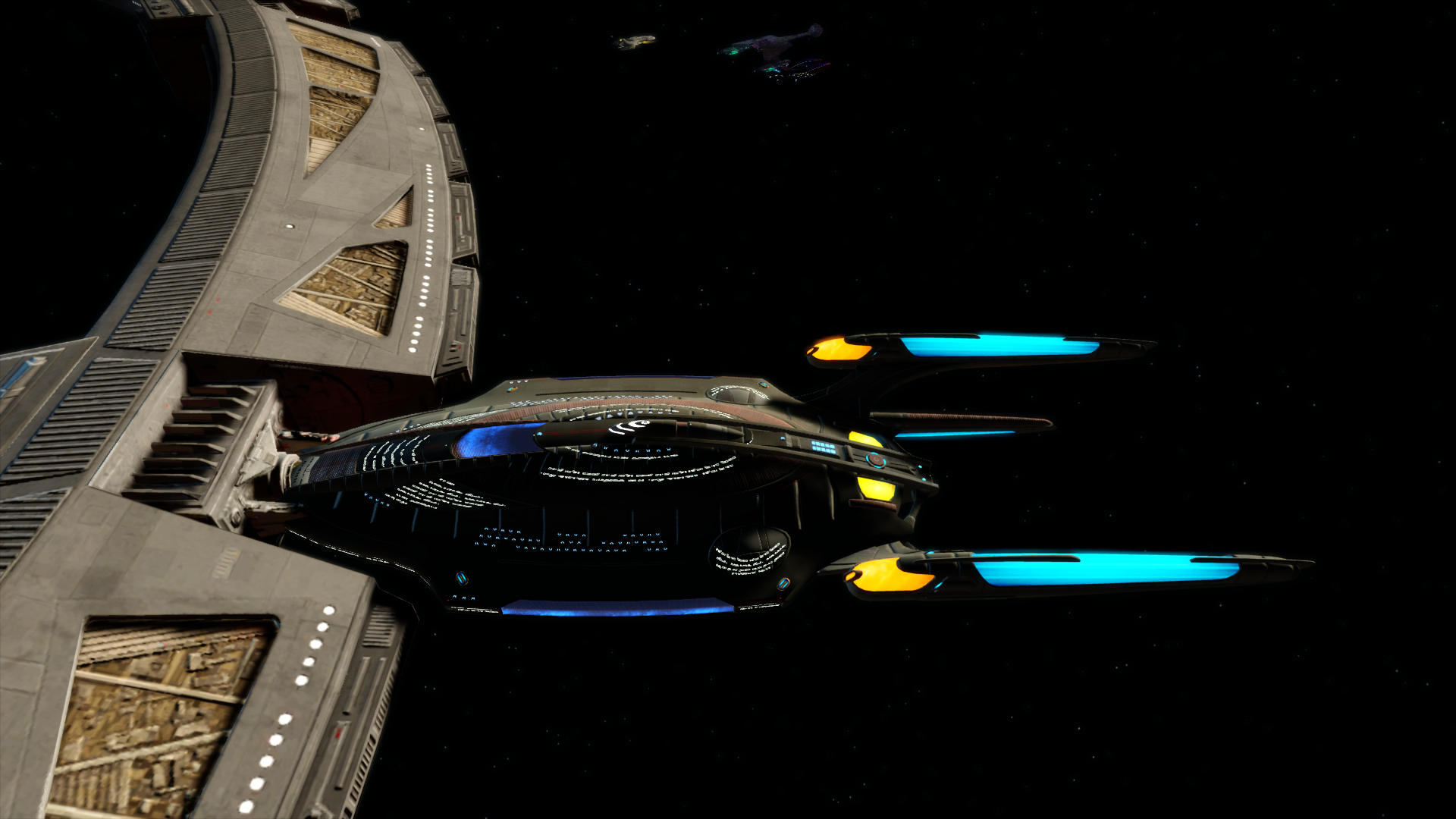 Docked at Deep Space 9