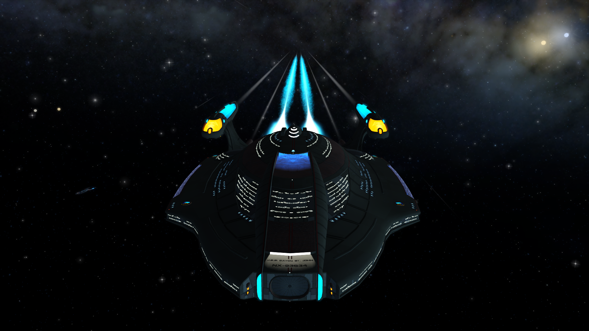Warping to the next Mission