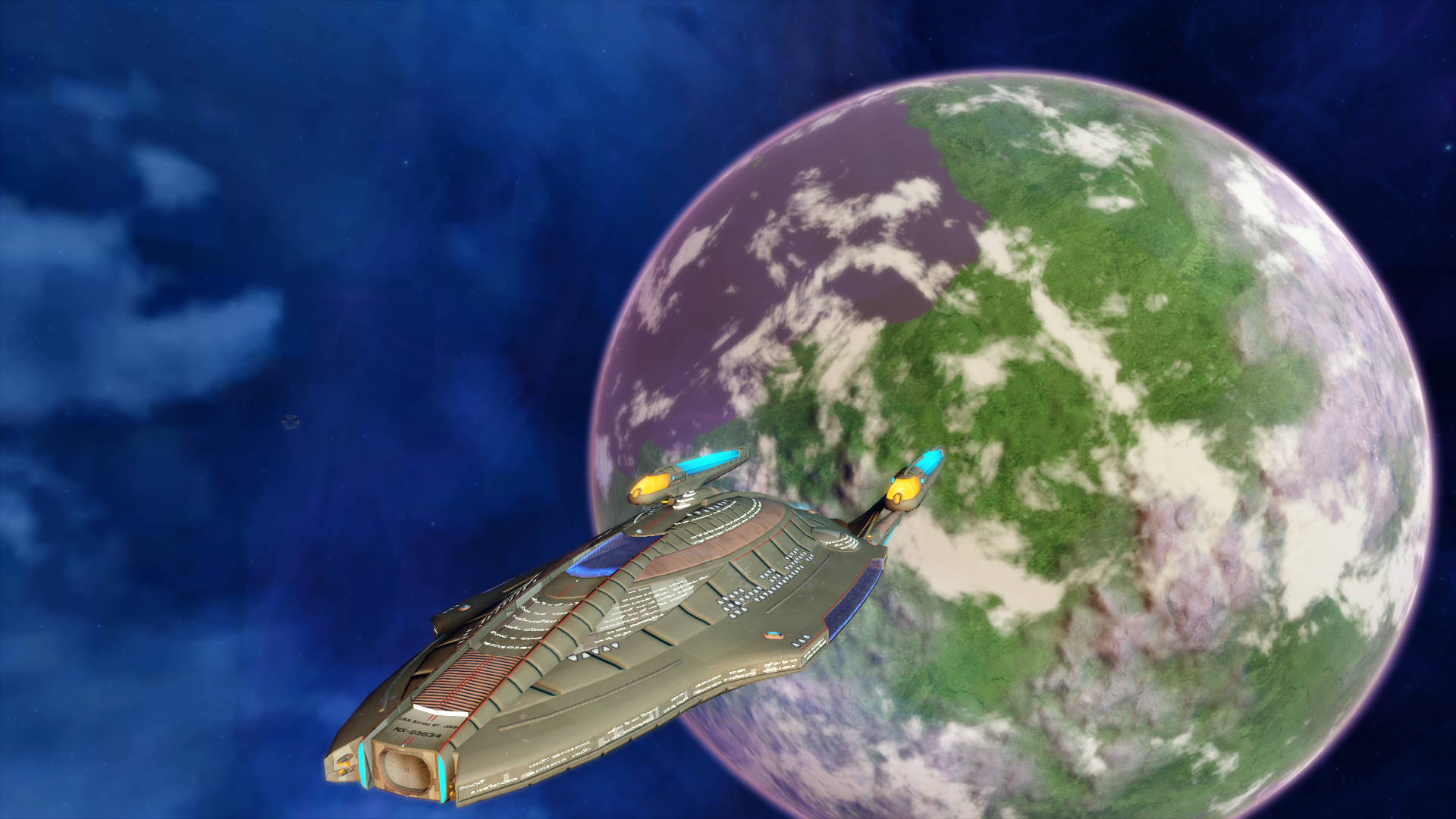Visiting New Romulus to maintain relations