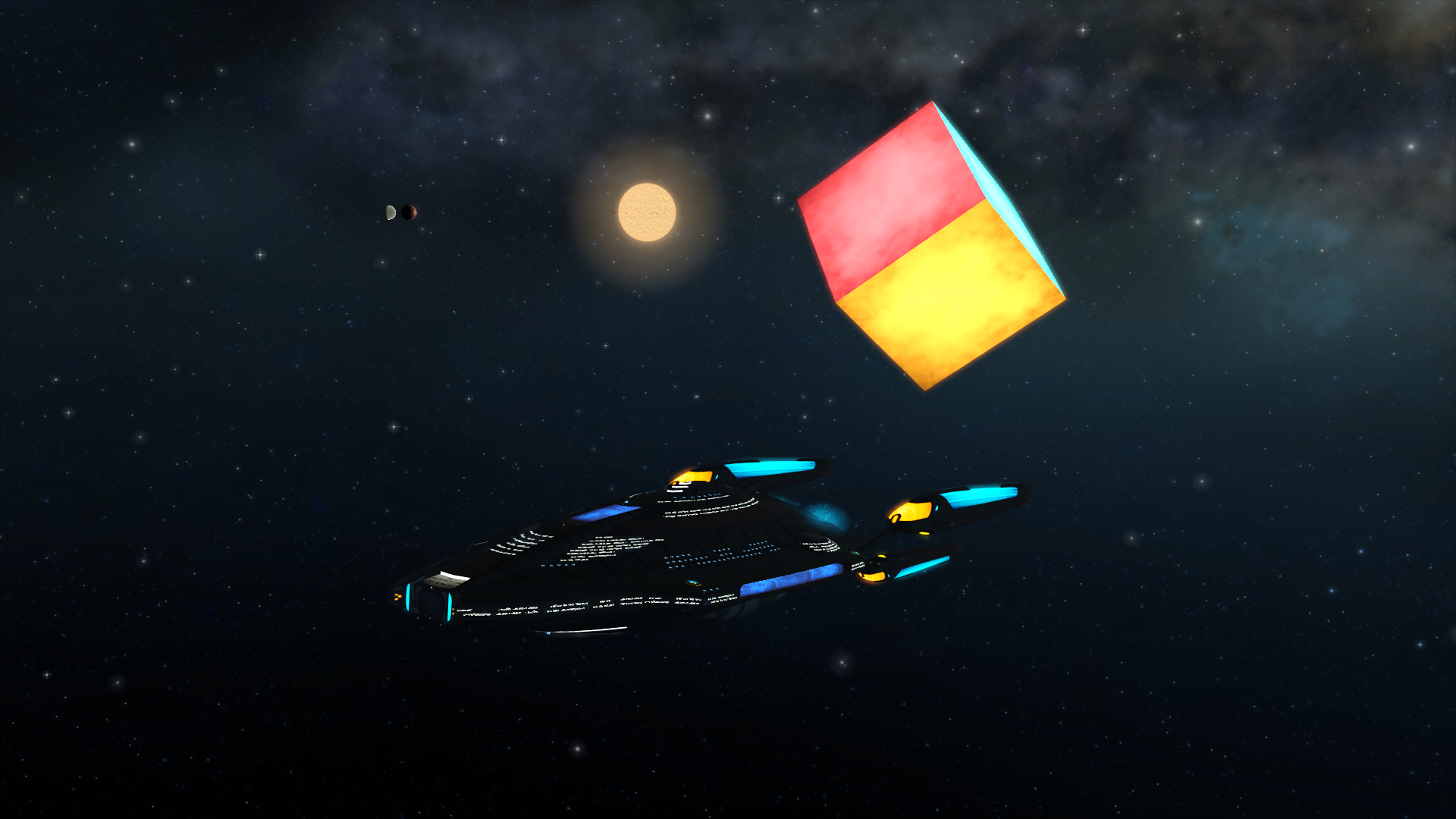 Passing by the First Federation border