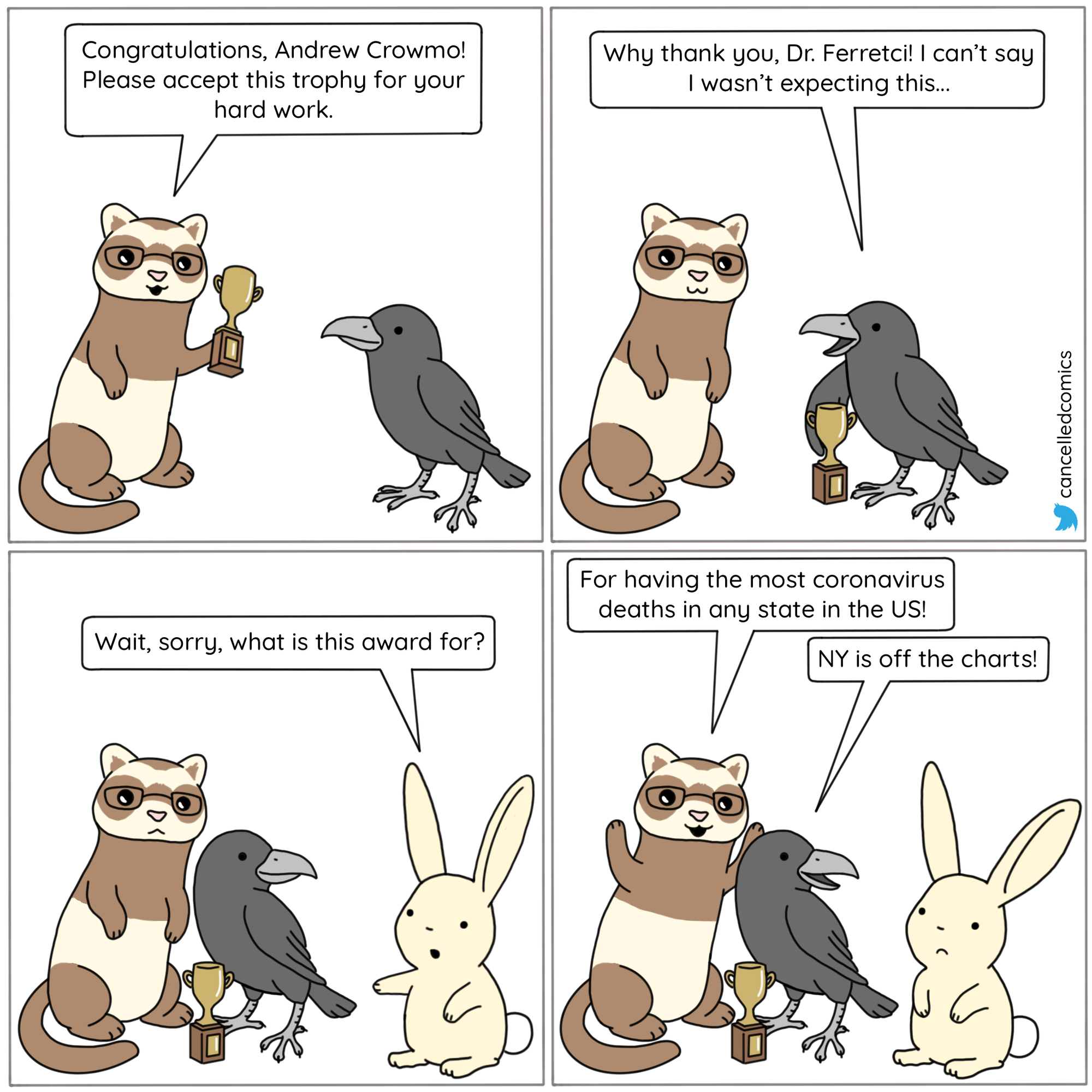 Dr. Ferretci & Andrew Crowmo