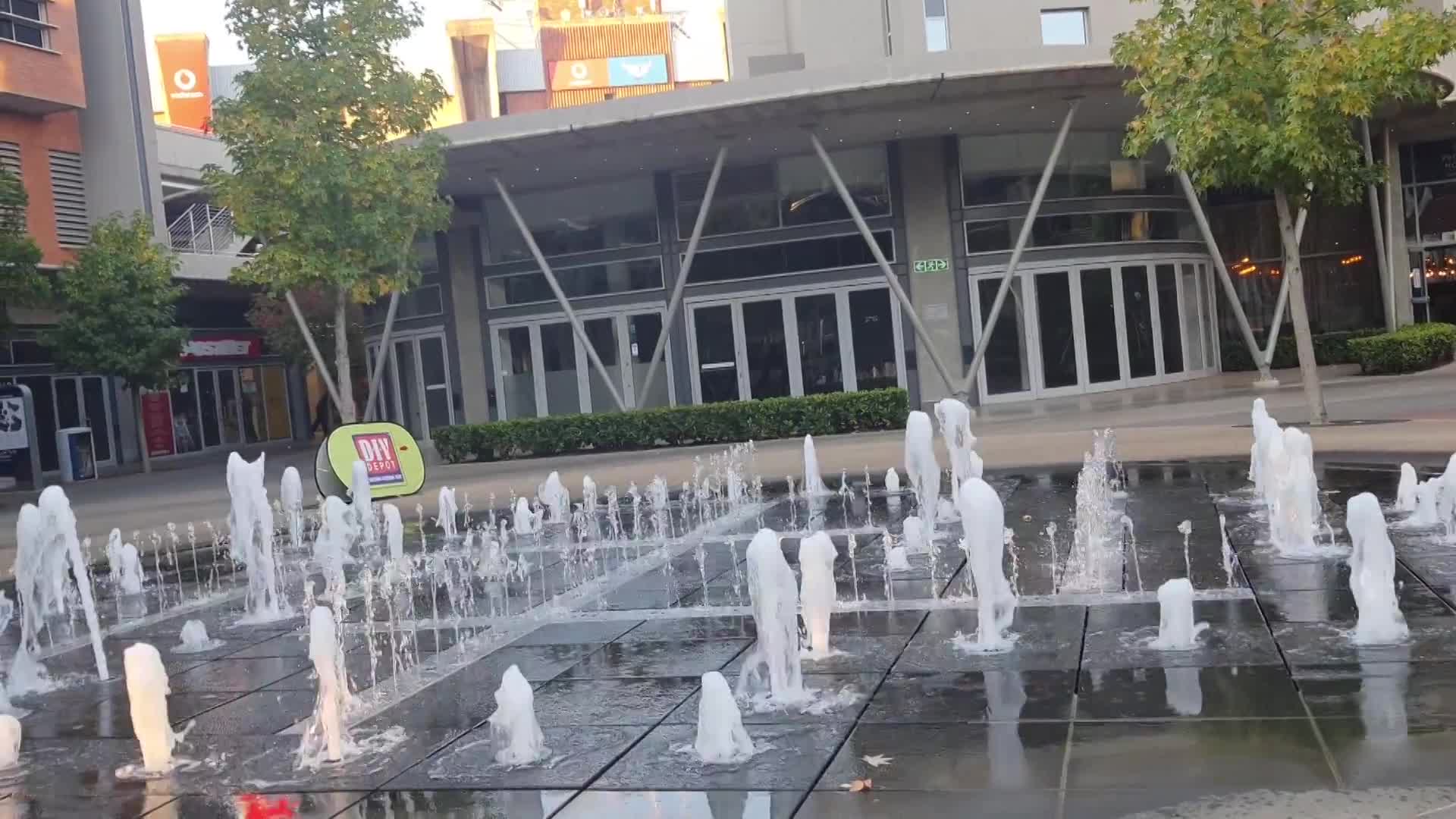 Fountains at Loftus Park