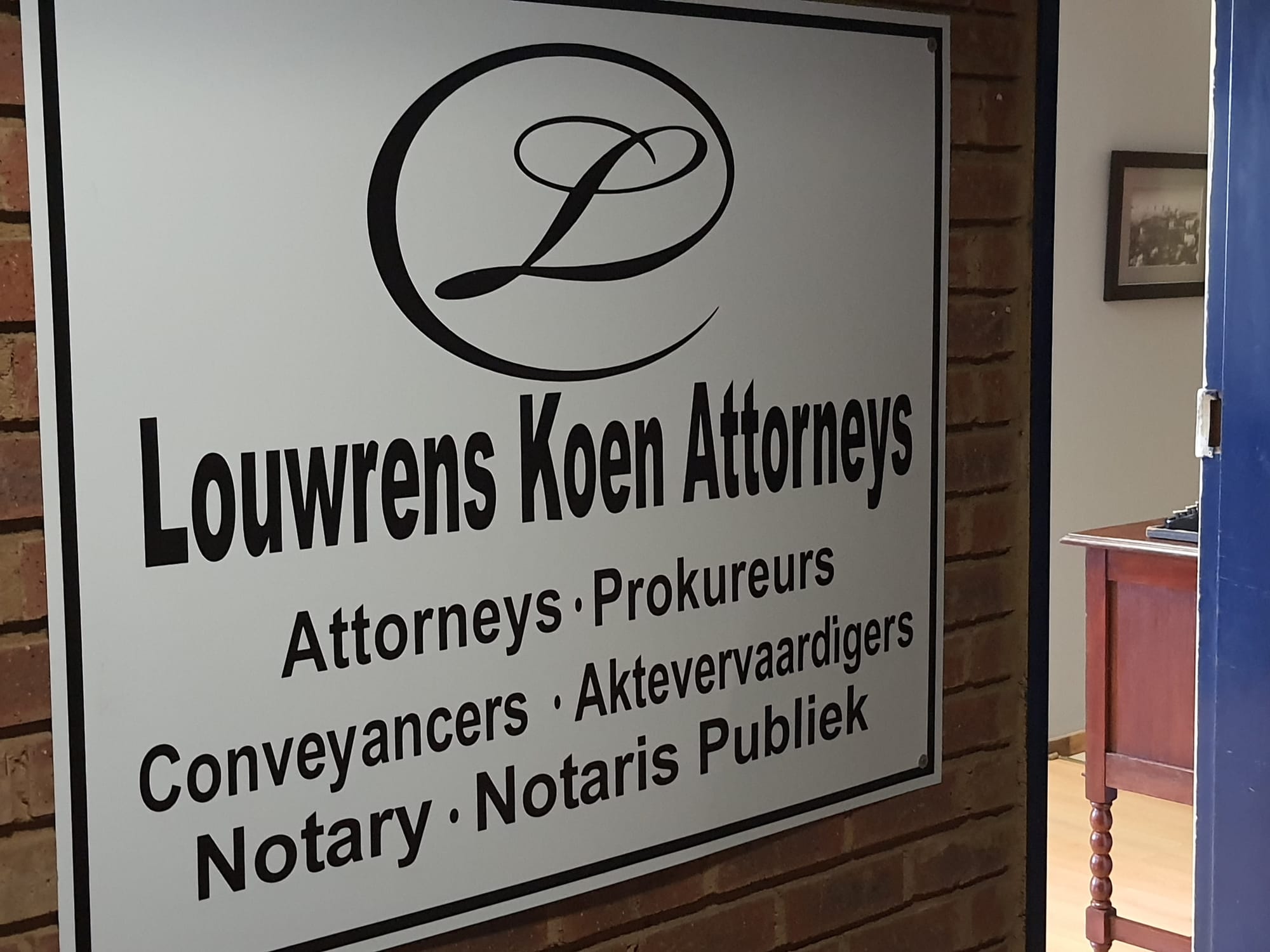 Sign Louwrens Koen Attorneys