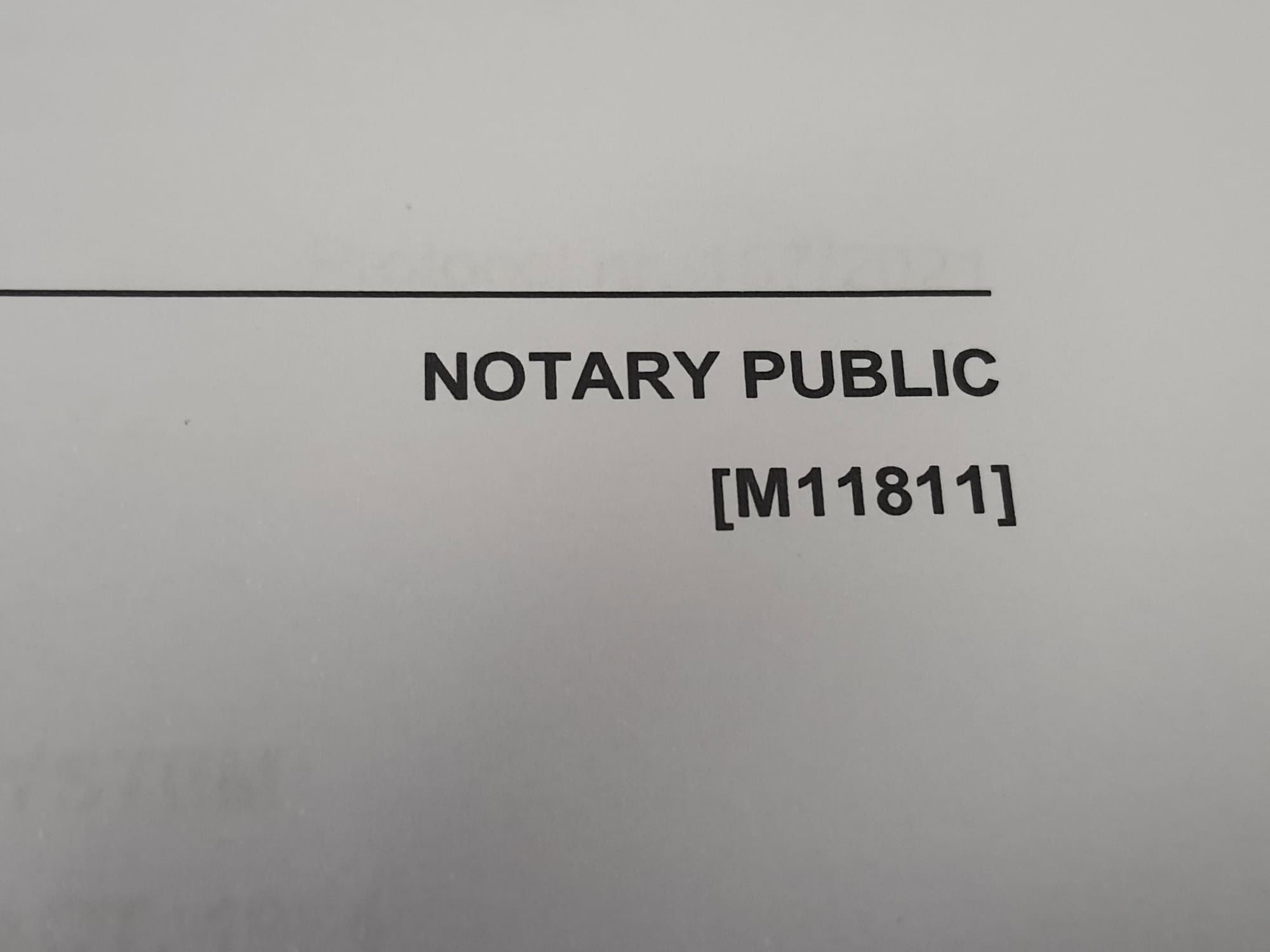 Notary Public Signature