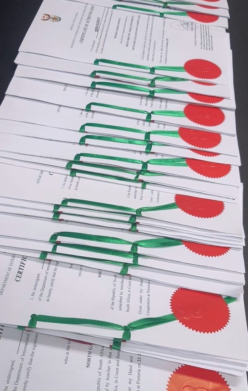 DOCUMENT AUTHENTICATION SERVICE PRETORIA - DIRCO, HIGH COURT & SOMETIMES AN EMBASSY IN PRETORIA