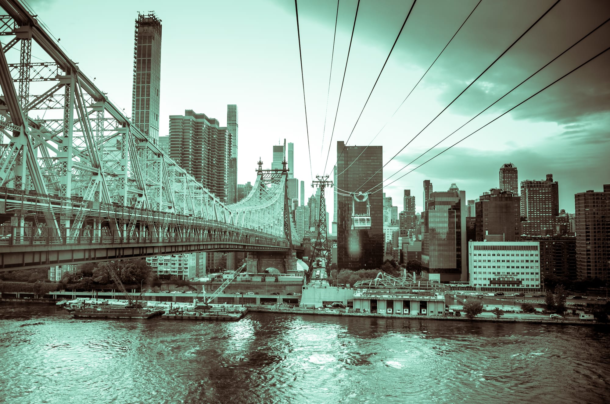 QUEENSBORO BRIDGE | MANHATTAN, NYC | B&W