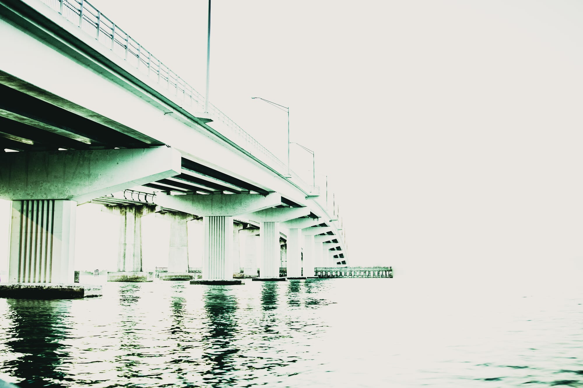 S. S. JOLLEY BRIDGE CONNECTING MARCO ISLAND WITH THE MAINLAND IN NAPLES FL