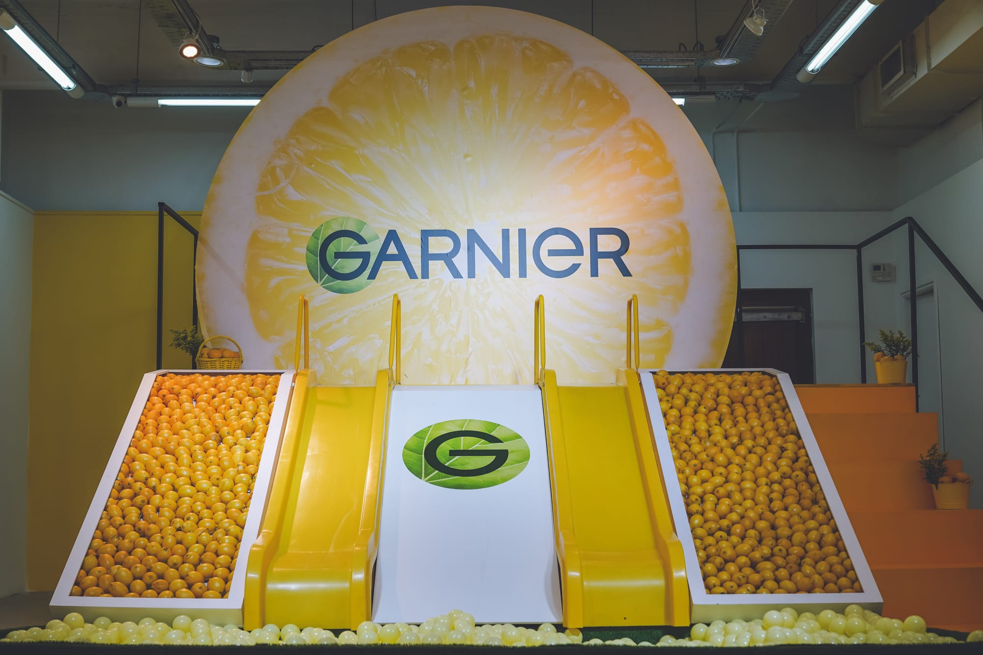 GARNIER POP UP ART