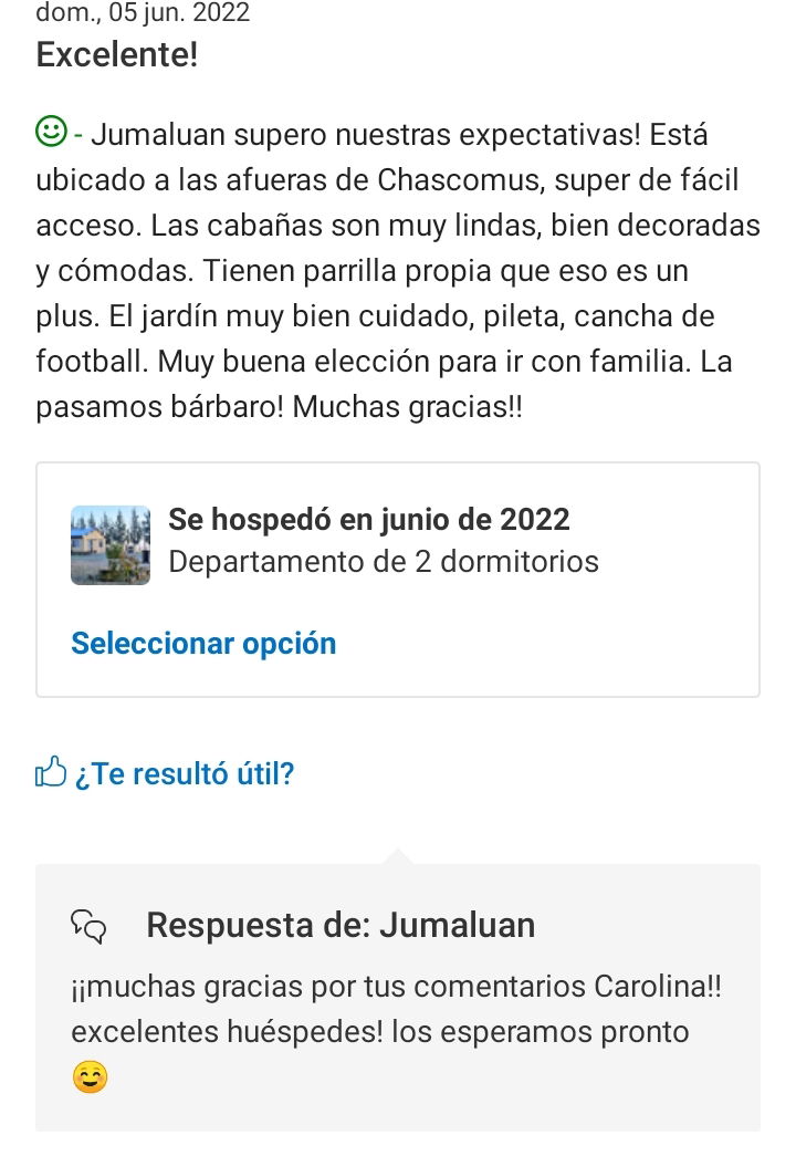 Comentarios de nuestros visitantes