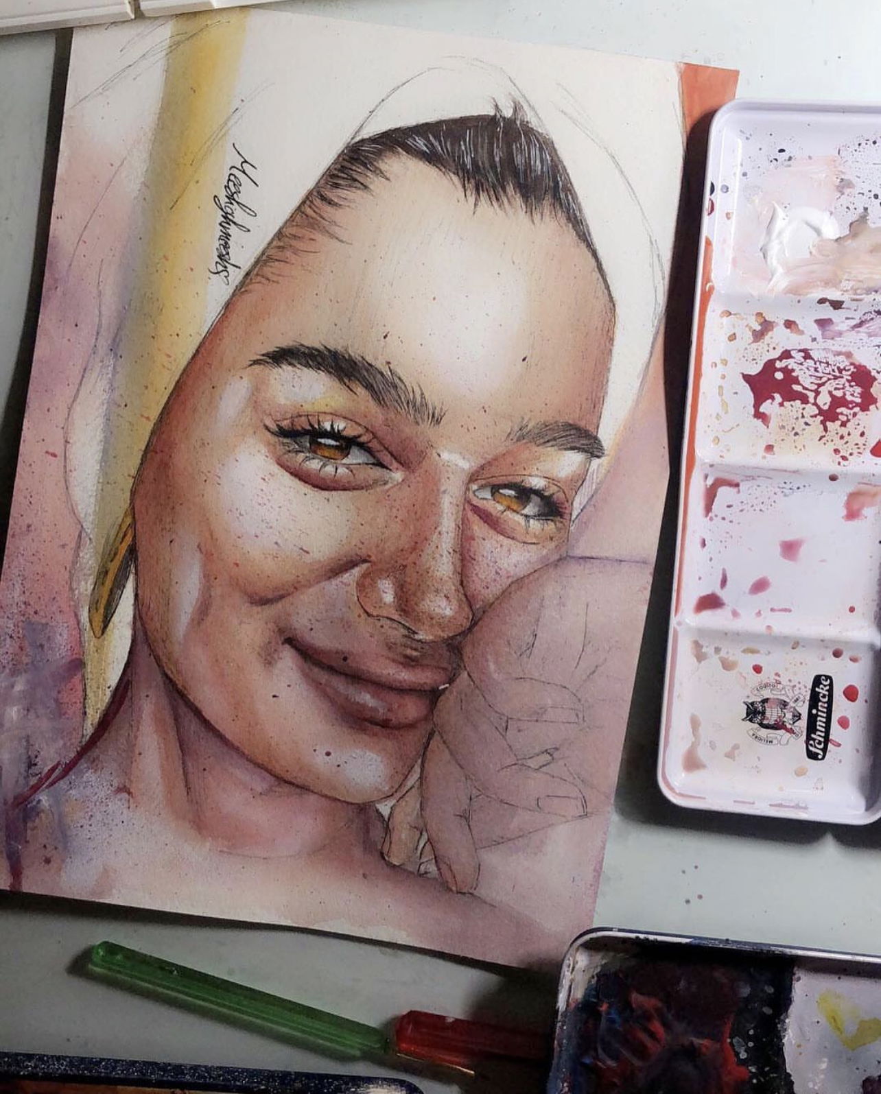 بعض من اعمال المدربة مشاعل