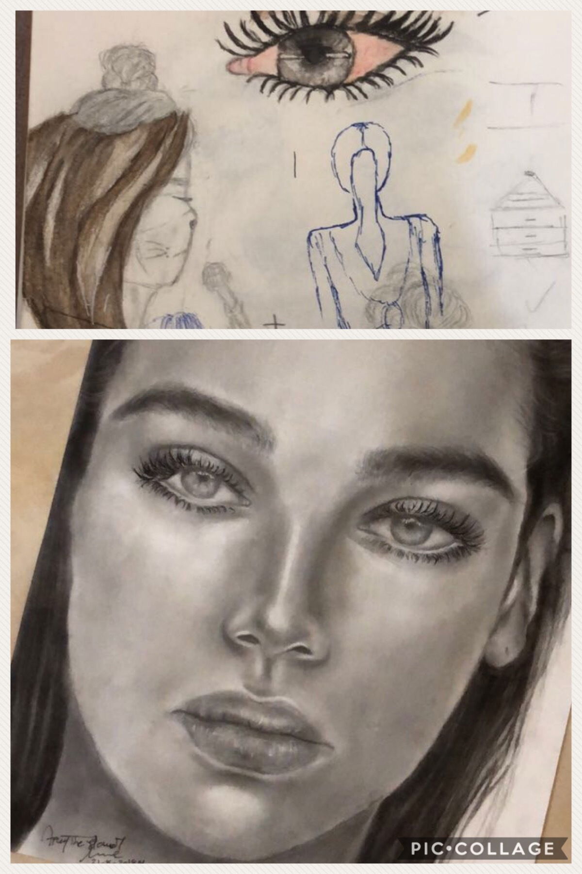 هنا تجد الفروقات في مستوى بعض المتدربات قبل وبعد الدورات