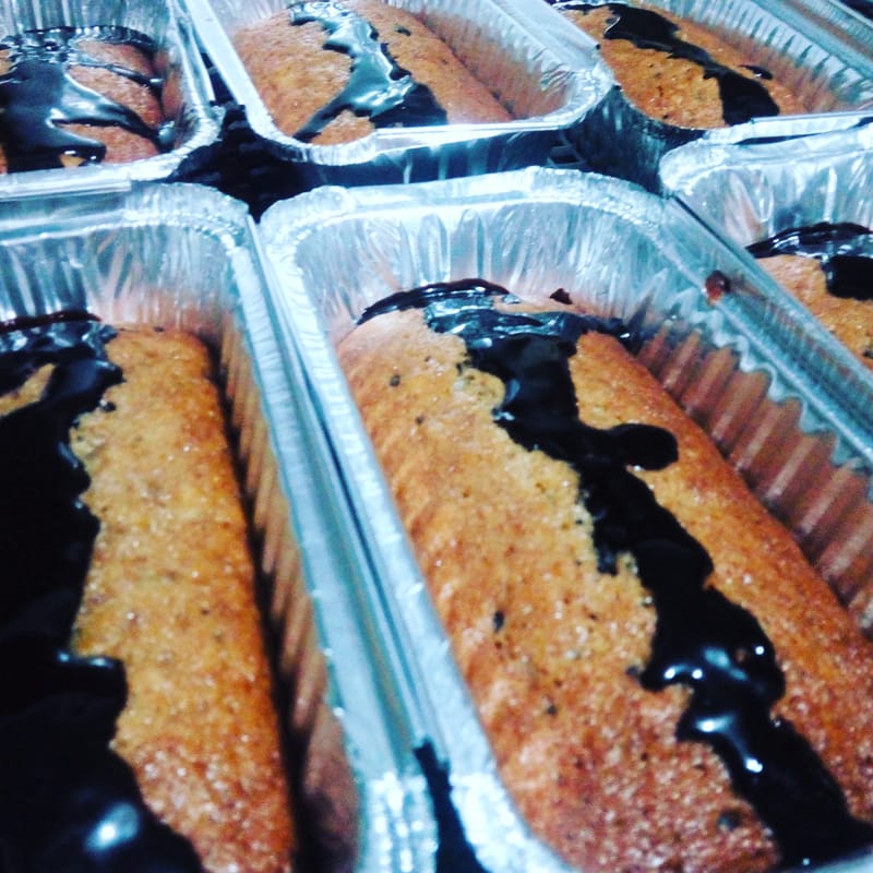 Banana Loaf Overload with Chocolate Chips & Ganache