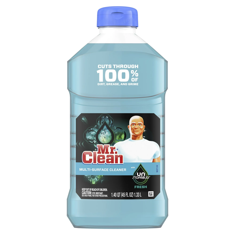 Mr. Clean with Unstopables Fresh Scent Multi-Surface Cleaner Liquid ...